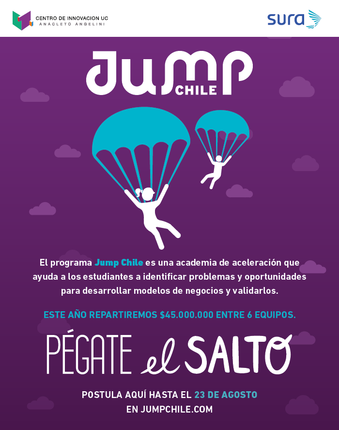 Postula a JumpChile el mayor programa de emprendimiento universitario