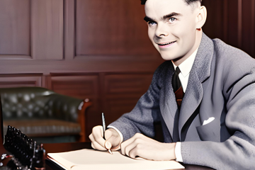 alan turing creado por ia