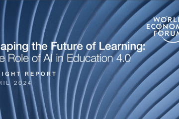 Portada Informe "Shaping the Future of Learning: The Role of AI in Education 4.0"