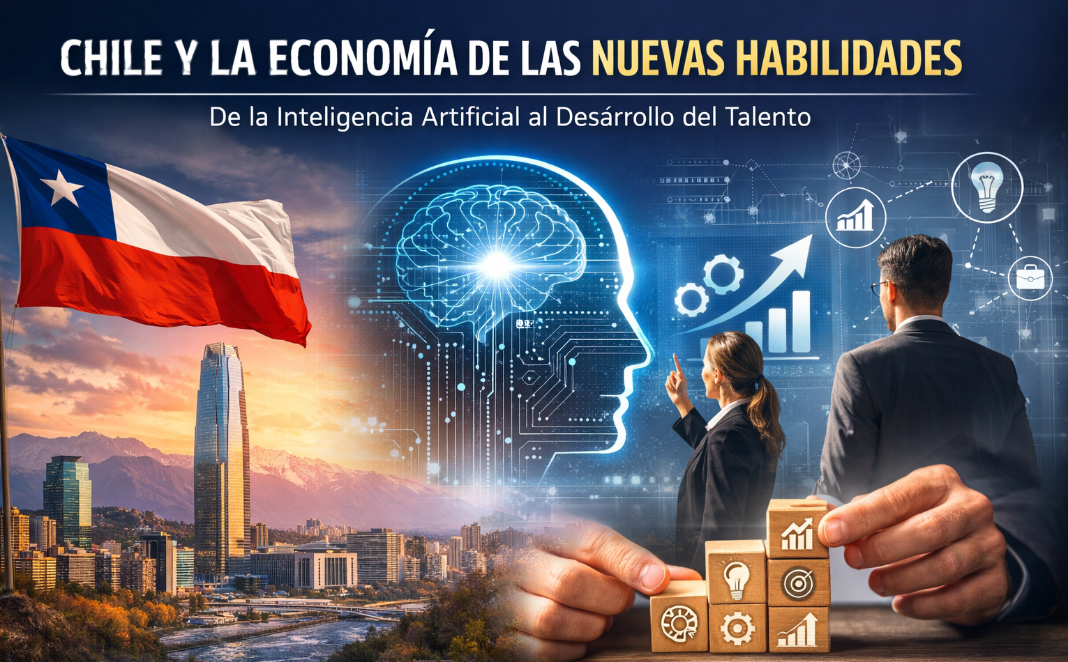 Chile frente a la economía de las nuevas habilidades: el verdadero desafío de la IA no es tecnológico, es estratégico